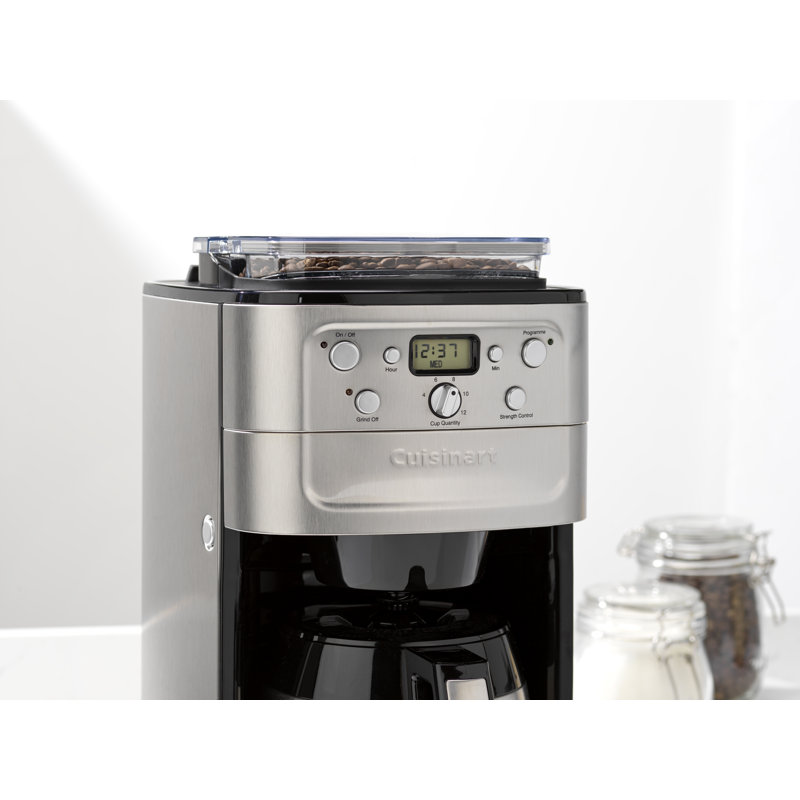Cuisinart Grind & Brew Plus Bean to Cup Filter Coffee Maker DGB900BCU & Reviews Wayfair.co.uk